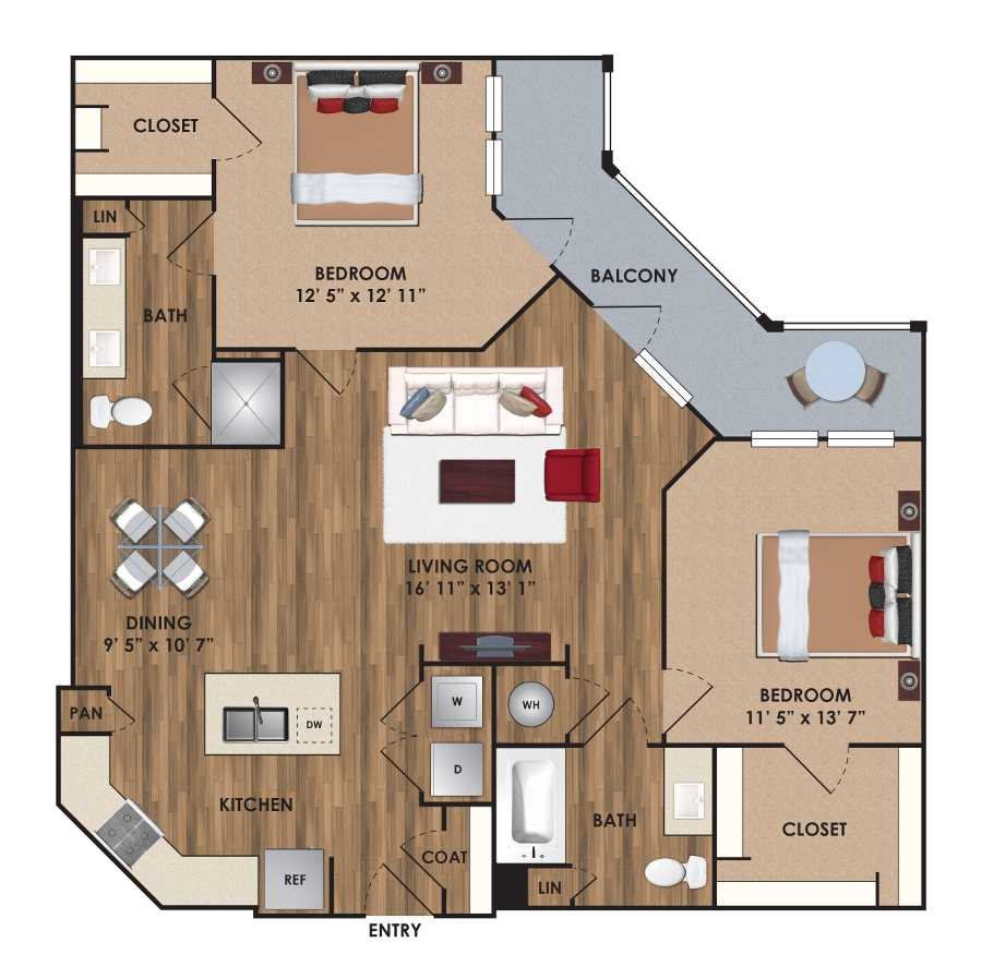 B2 District Floor Plan 26